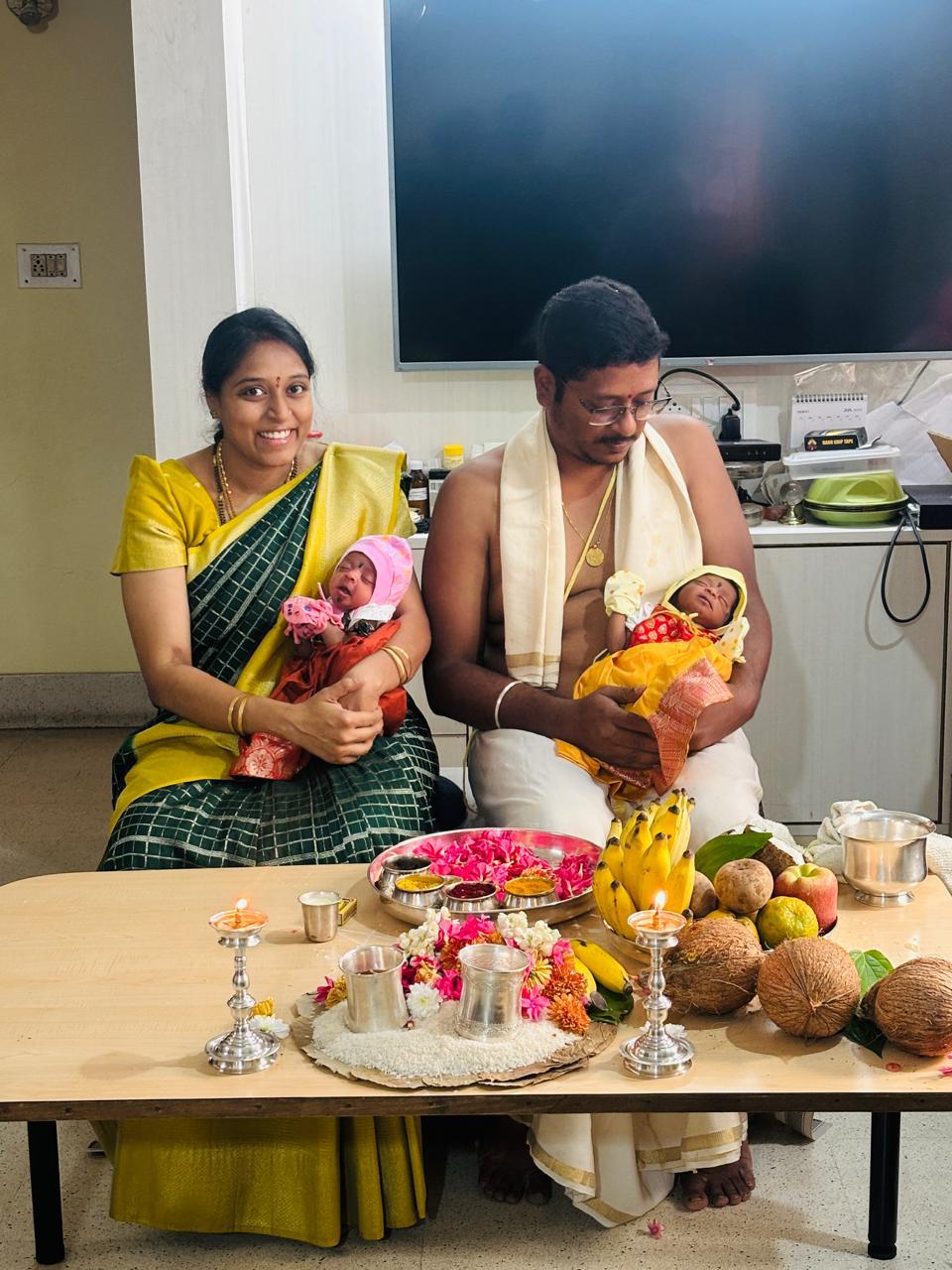 Happy mother with her baby