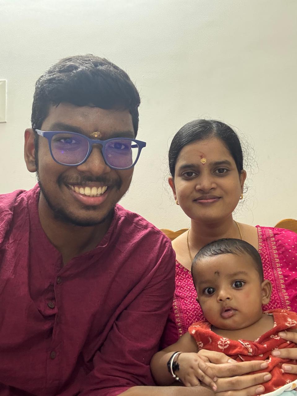 Happy mother with her baby